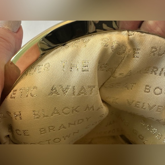 Kate Spade Emina Belle Engagement Ring Evening Bag w/Yellow Diamond Jewel - Picture 5 of 12